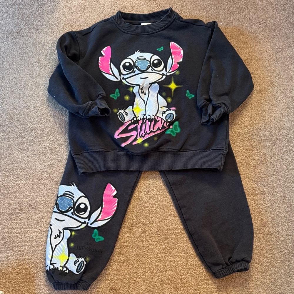 Zara Stitch Sweat Set